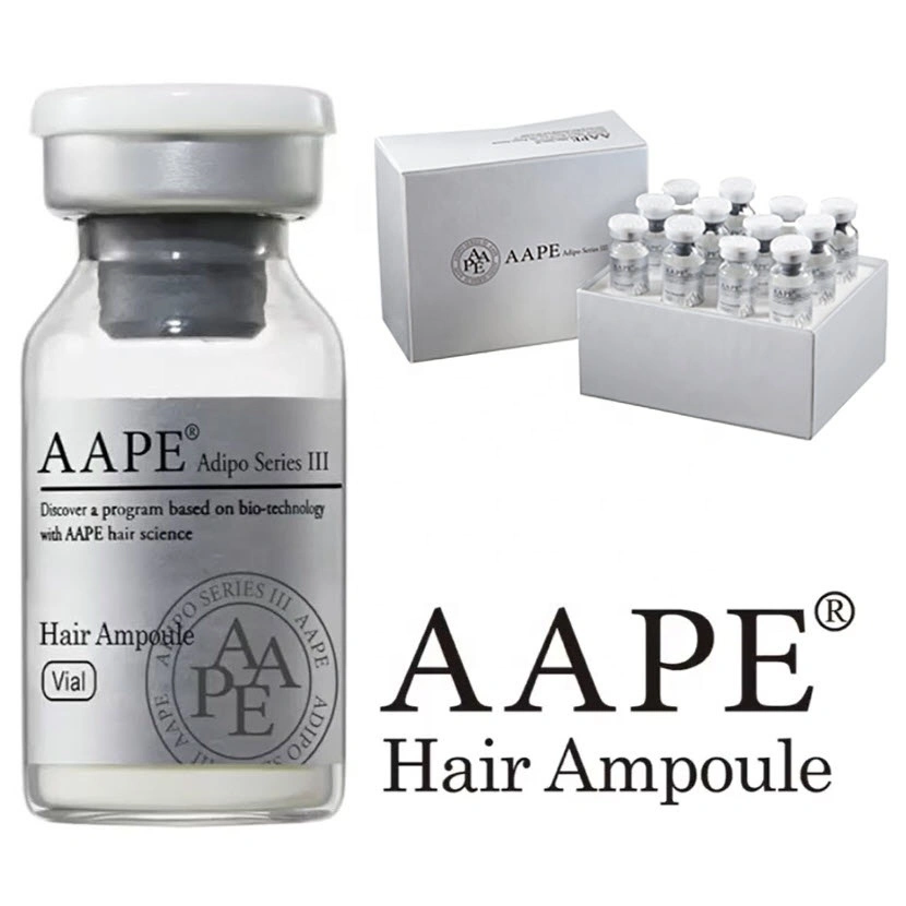 Korean Aape Hair Growth Extracted From Human Adipose Stem Cells Pattern Baldness Hair-Loss Prevention Men Women Microneedling Hair Growth Serum Treatment