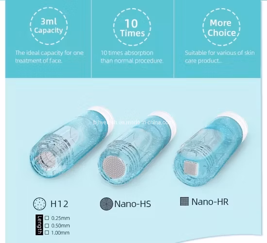 Personal Skin Care Beauty Massage Tools Stainless Micro Needles 1.0 mm 0.25mm 0.5mm Derma Roller