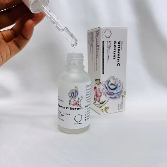 Wholesale Face Care Cosmetic Natural Vitamins C Brightening Facial Essence Face Serum