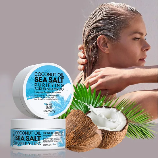 Organic Sea Salt Hair Scalp Shampoo